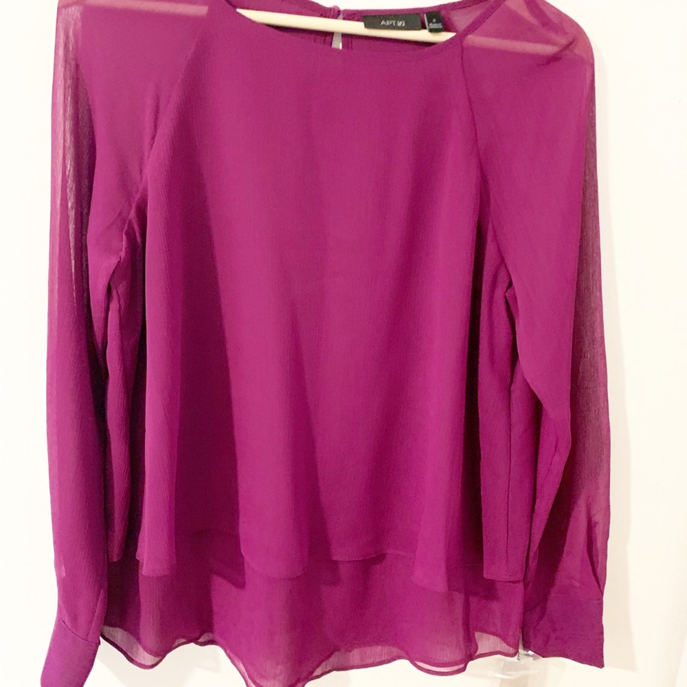 Apt 9 Pink Blouse Size Small
